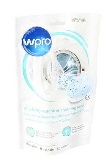 tablety proti zápachu praček Wpro, 3 ks, WHIRLPOOL